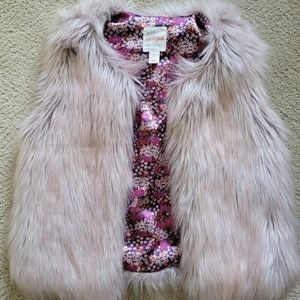 Faux Fur Girl Vest